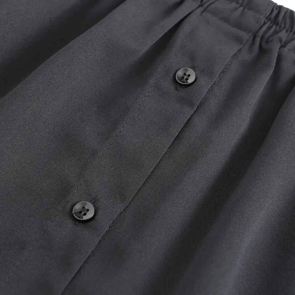 

70% Hot Sell Women Fake Shirt Irregular Skirt Blouse Tail Hem Cotton Detachable Underskirt