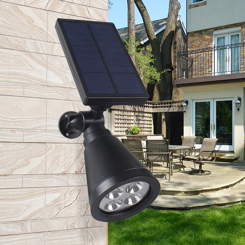 

Solar LED Powered Spotlight for Outdoor Garden Road Stairs Landscape Waterproof Lawn Lamp Buried Decking Light with Light Sensor