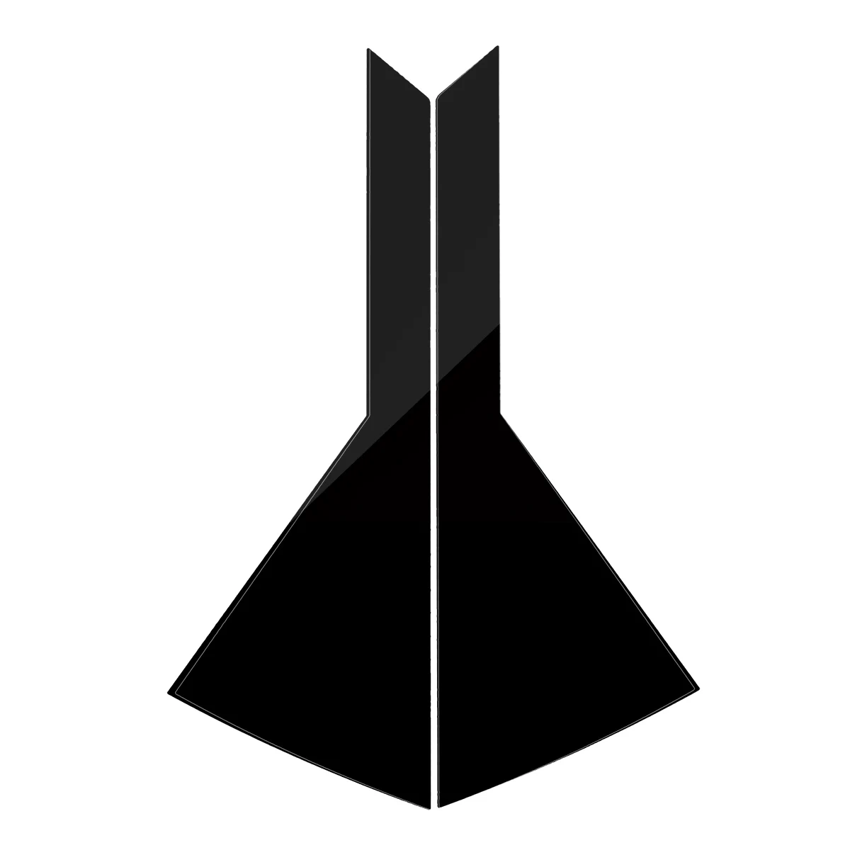 Автомобильная наружная дверь окно B C столб зеркальная пластина формовочная крышка наклейка обод хромированный Стайлинг для Hyundai Tucson