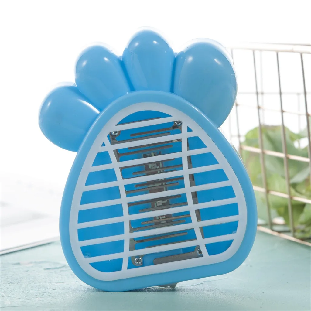 Светодиодная лампа ловушка для комаров отпугивания в форме медвежьей лапы 4