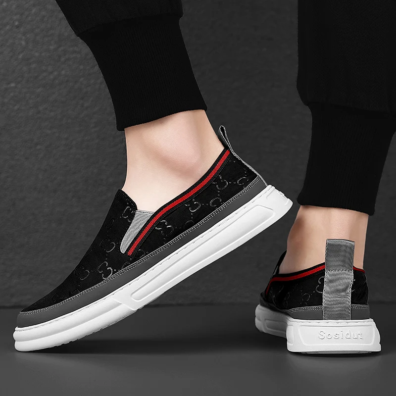 Роскошная Подростковая мужская повседневная обувь удобная крутая прогулочная