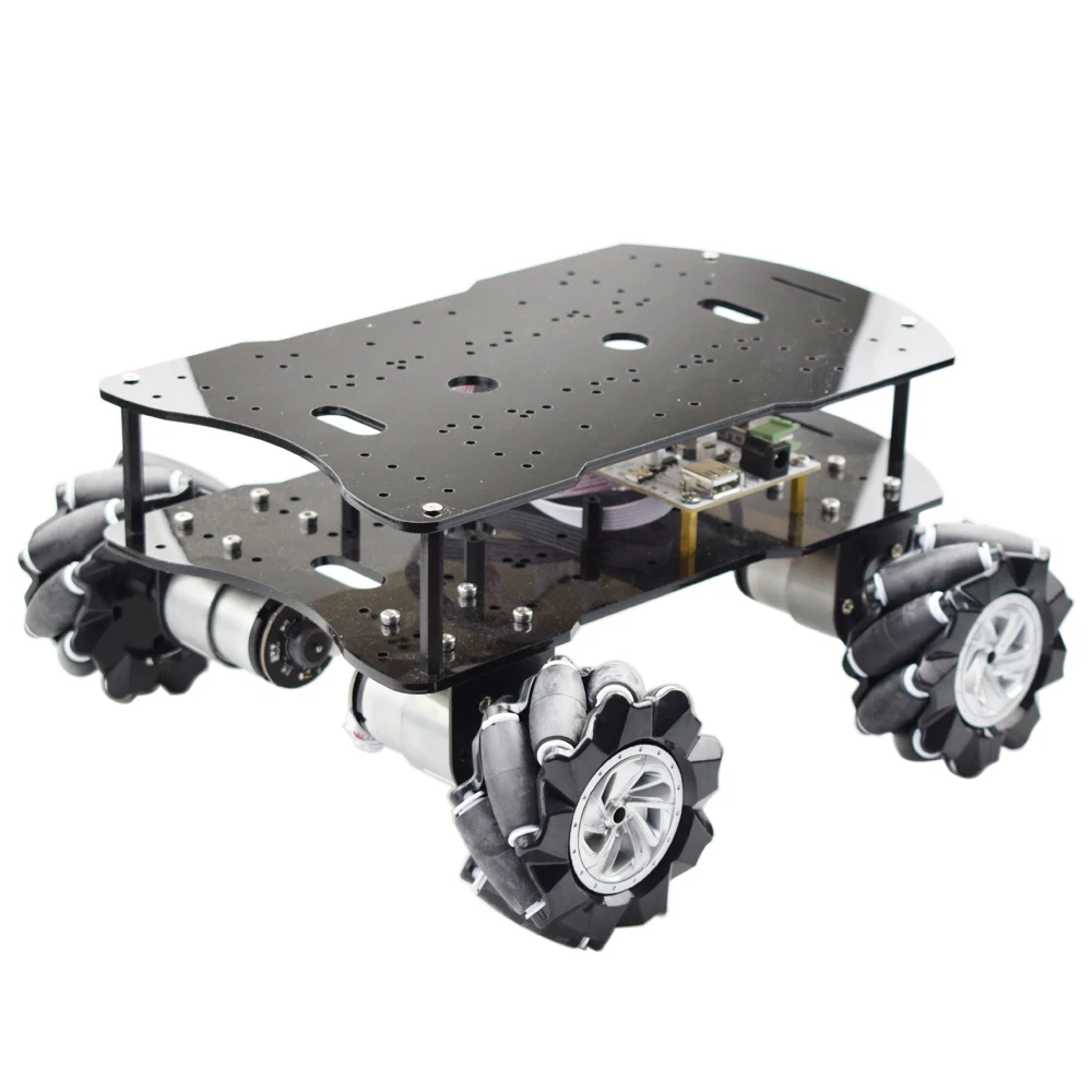 ROS Autopilot Mecanum Wheel Robot Car Chassis Kit with STM32f103rct6 Positioning Automated Driving
