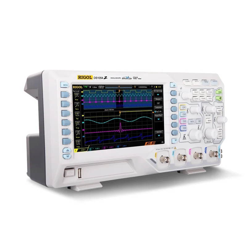 Цифровой осциллограф 7 дюймов частота дискретизации 50 МГц 4 аналоговых канала 1