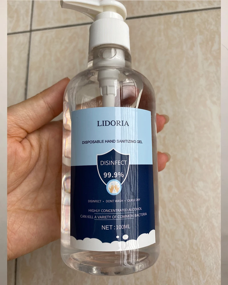 

LIDORIA100ML multifunctional instant disinfection gel, portable gel is suitable for outdoor, sports, bathtub, spa, children's to
