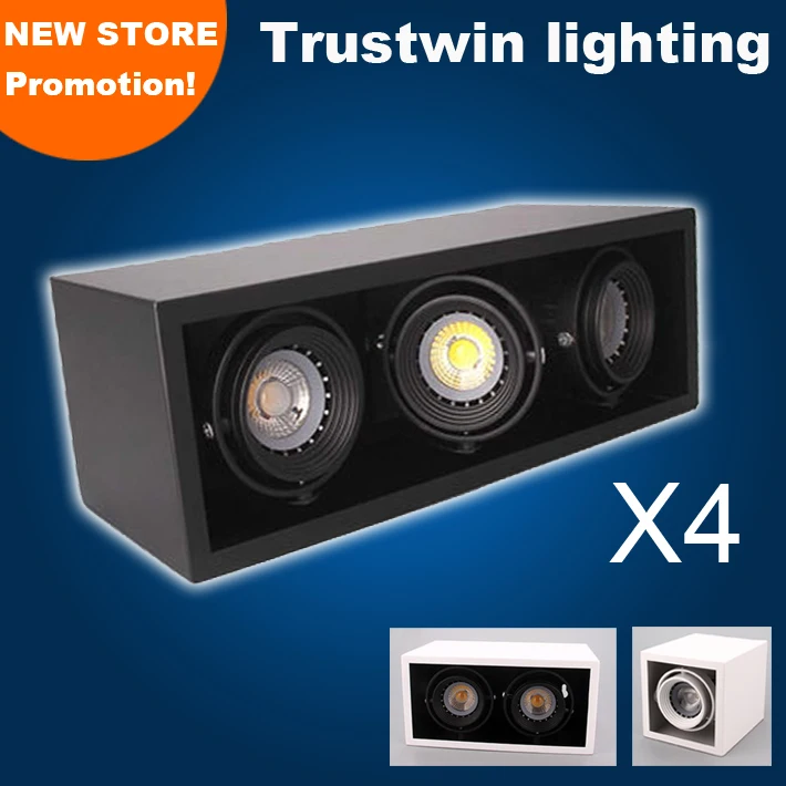 Trustwin бренд поверхностный светодиодный потолочный светильник s Черный Белый