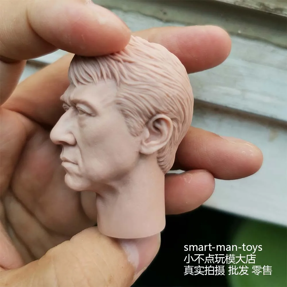 Пустые 1/6 весы Джеки Чан голова Лепка Неокрашенная подходит 12 дюймов фигура тела |