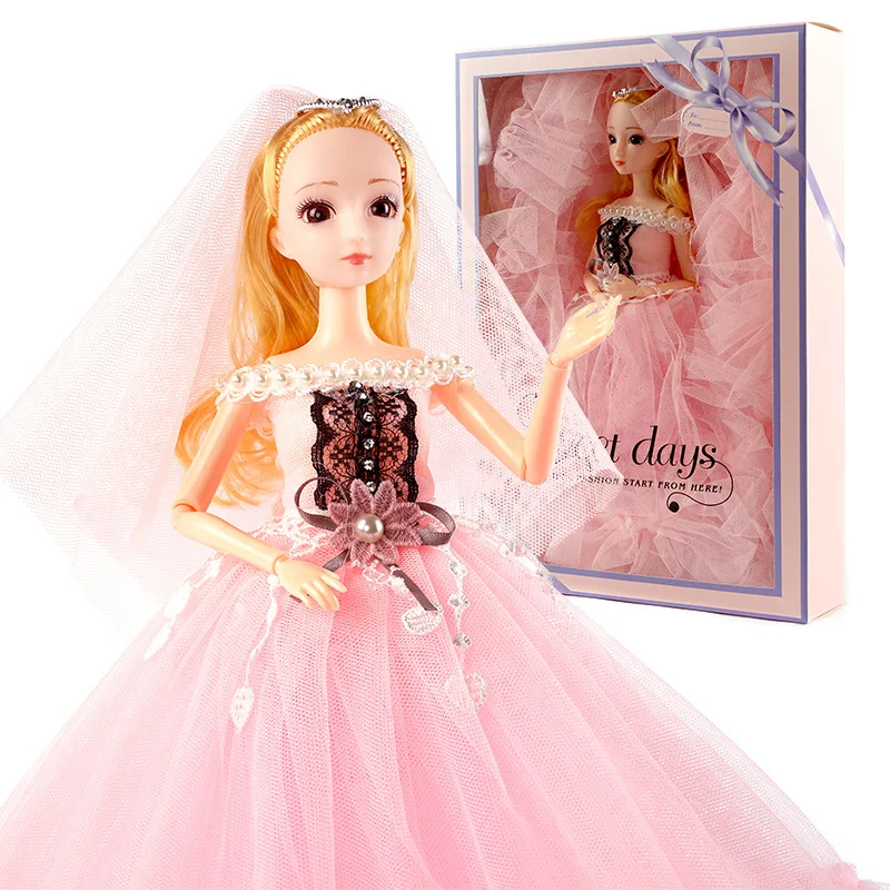 

Big Wedding Dress Princess Girl Toy Cute Doll Toy Cartoon Doll baby doll toys dolls for girls mini toys doll