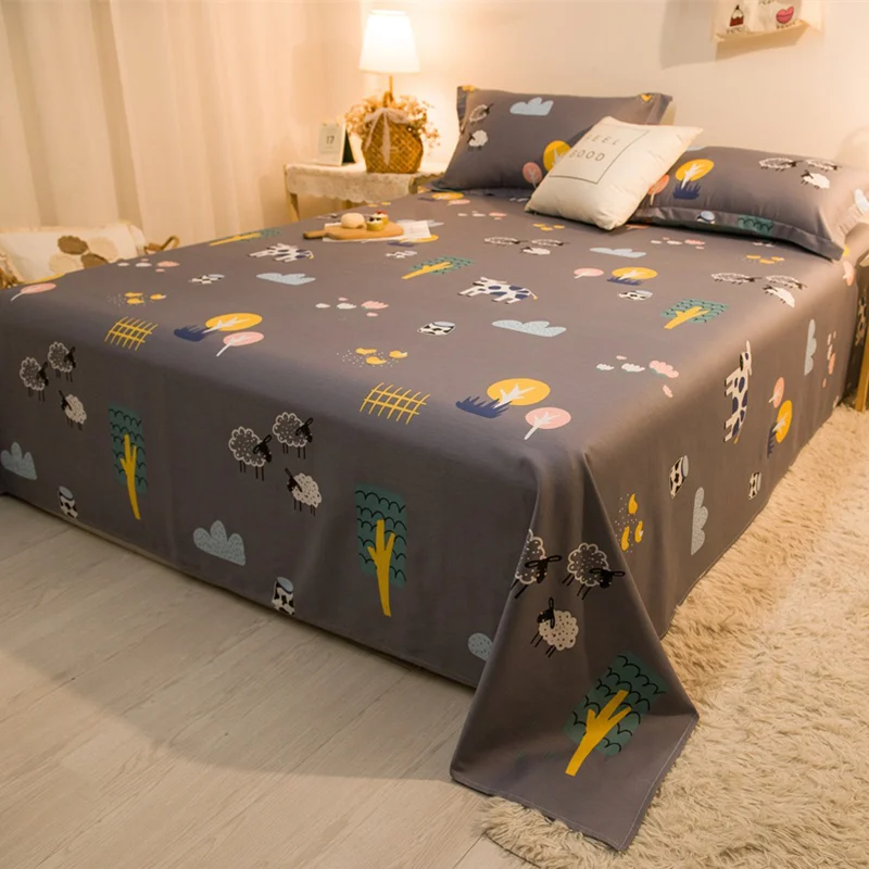 Хорошее качество простыня из хлопка детские постельные принадлежности для