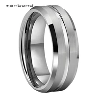 tungsten wedding band for men women engagement ring with matte finish 6mm 8mm comfort fit