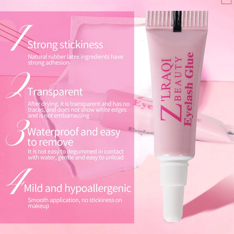 

Professional False Eyelash Glue Double Eyelid Glue Is Gentle Non-irritating, Firm, Not Easy To Fall Off, Easy To Remove Makeup