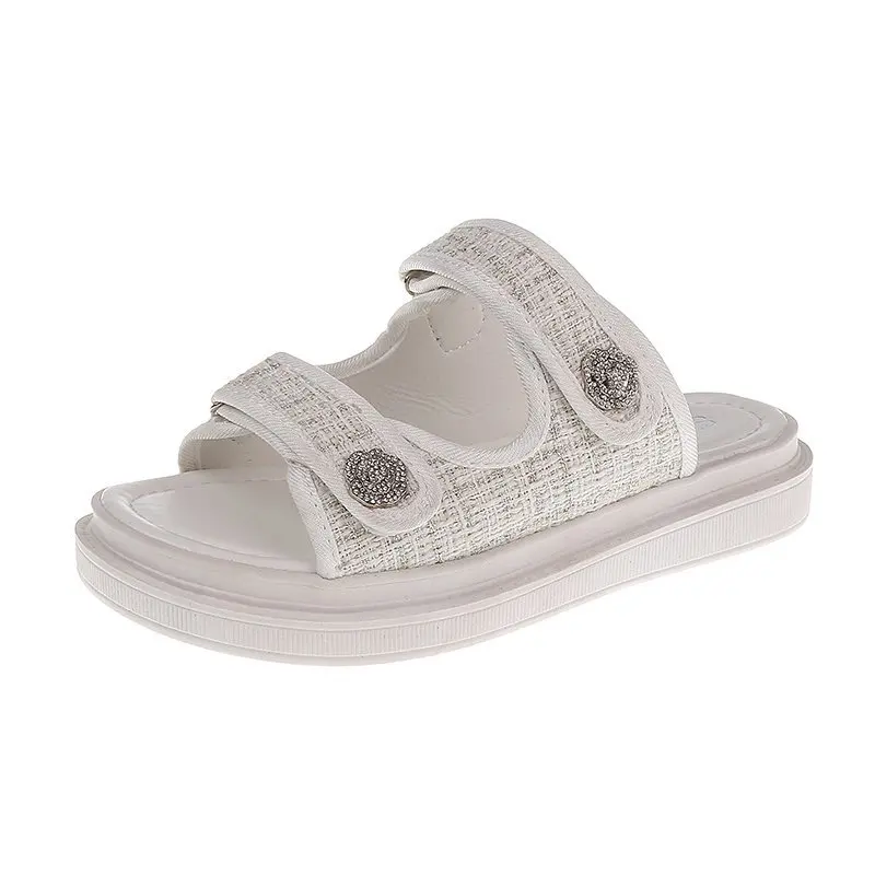 

Sandals and Slippers Women 2021 Summer New Fashion Thick Bottom Beach Soft Bottom Open-toed Sandals Slippers