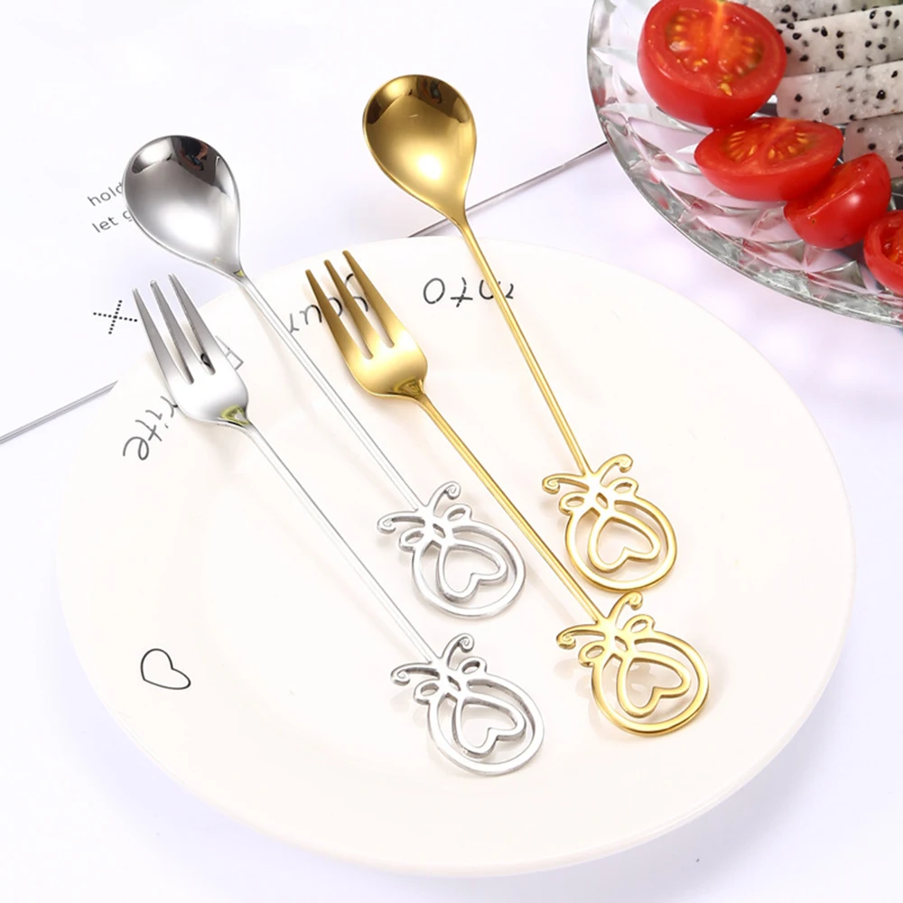 

Coffee Spoons Teaspoon Mixing Stirring Dessert Spoon Table Decor Party Gift Kitchen Tool