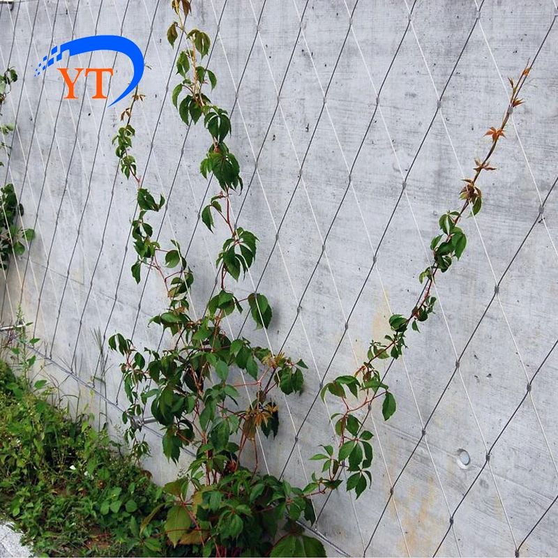 Гибкая веревочная сетка из нержавеющей стали для безопасности сада/сетка