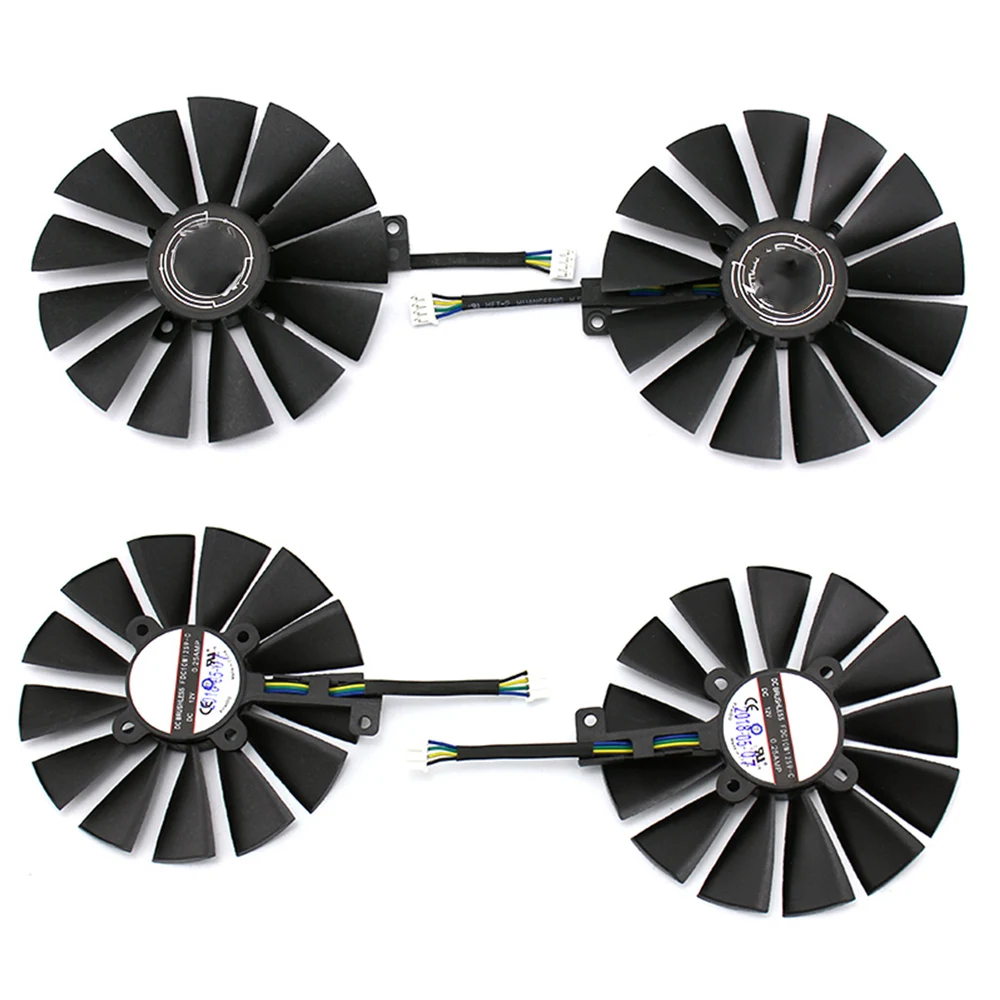 Прочные заменяемые вентиляторы для видеокарты 4PIN Охлаждающие ASUS аксессуары
