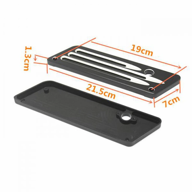 2 шт. седельная сумка для мотоцикла черная алюминиевая подходит Harley Touring Electra Street