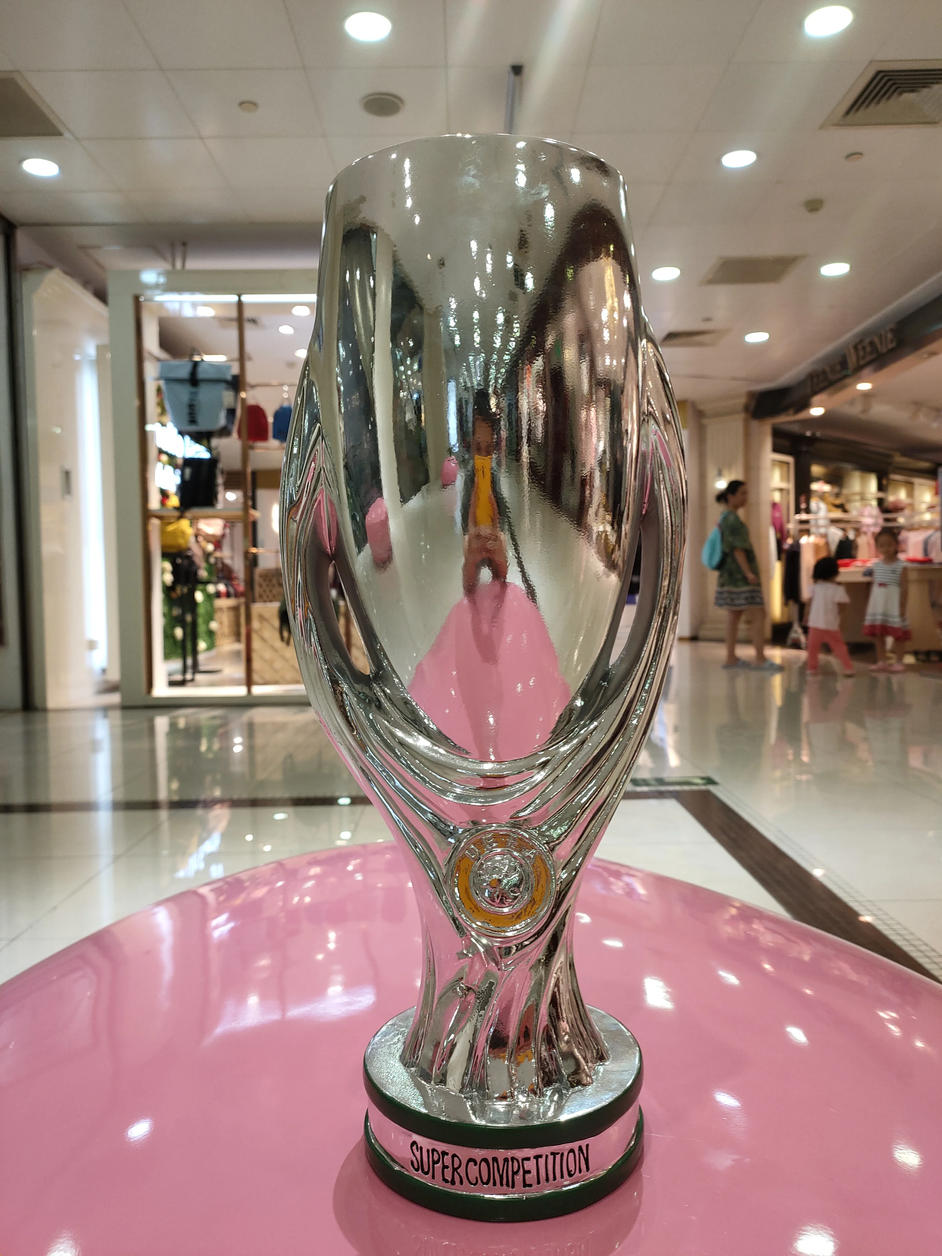 The Super Cup trophy The Champions trophy cup nice gift  for Soccer Souvenirs Award