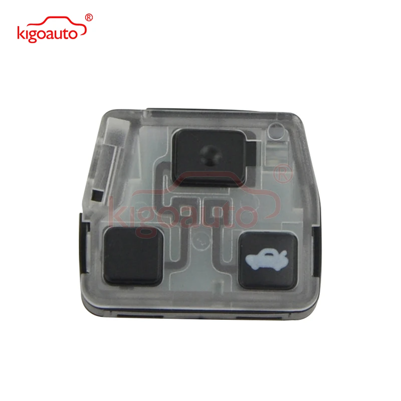 Фото Denso (не Valeo) 3 кнопки 434 МГц лезвие TOY43 с чипом 4D67chip дистанционный ключ для Toyota Land Cruiser FJ Cruiser kigoauto №2