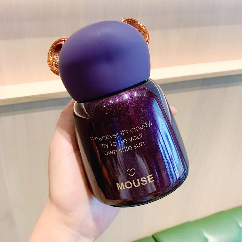 

Fashion Personality Year Of Rat Future Rat Stainless Steel Thermos Cup Mori Series Ins Handle Cup Portable Thermos Cup