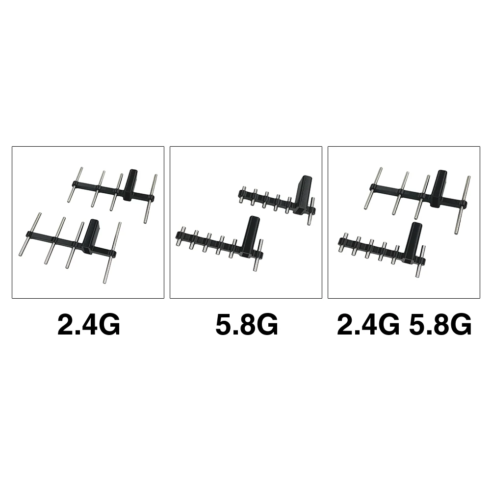1 пара усилитель сигнала дрона с дистанционным управлением аксессуары 2 4G 5 8G YAGI