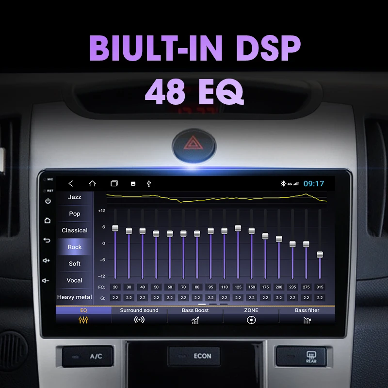 vtopek 9 4g carplay 2din android 10 0 car radio multimedia video player navigation gps for kia cerato 2 td 2008 2013 head unit free global shipping