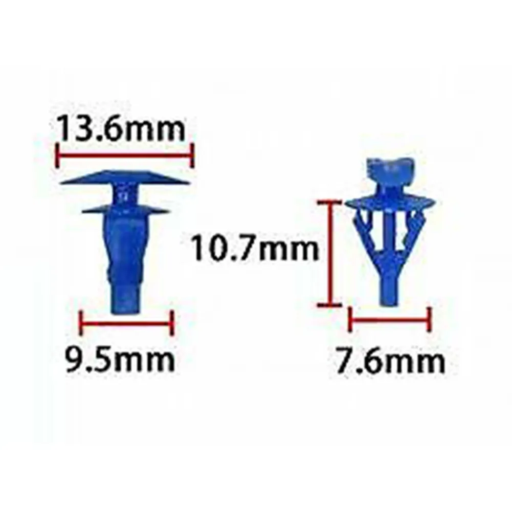 

Panel Retainer Car Fasteners 100PCS Clips Fit Easy To Use For Chevy Buick
