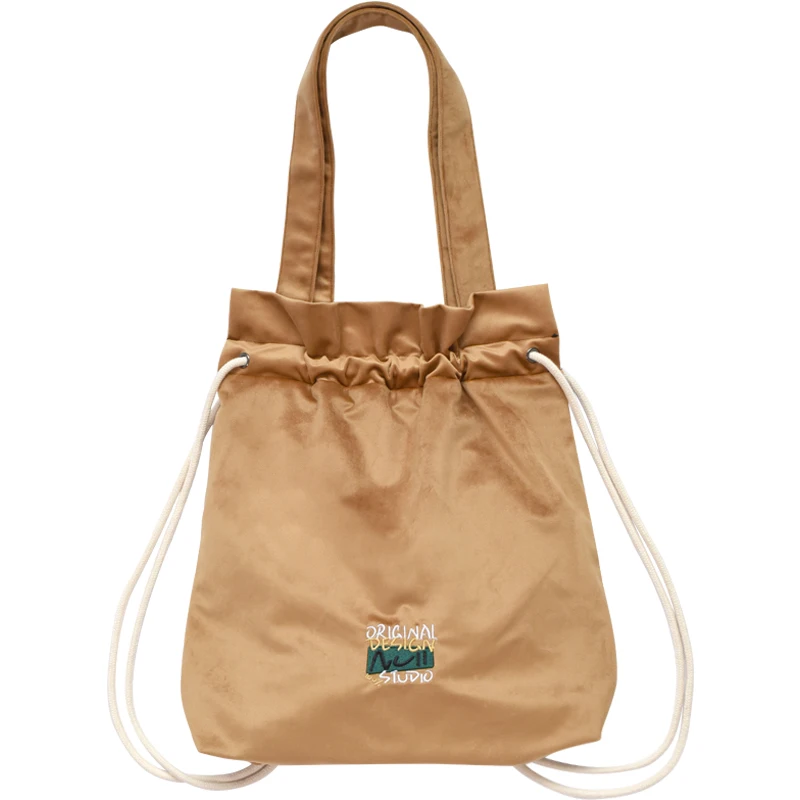 

Null multi-purpose mercerized flannel bag new style single shoulder bag for autumn and winter