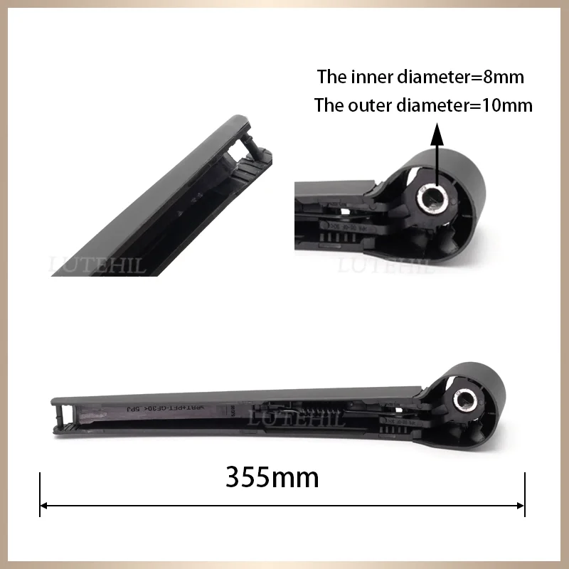 16-дюймовый Набор Щеток И Рычаги Заднего Стеклоочистителя Для VW Transporter T5 2003-2013