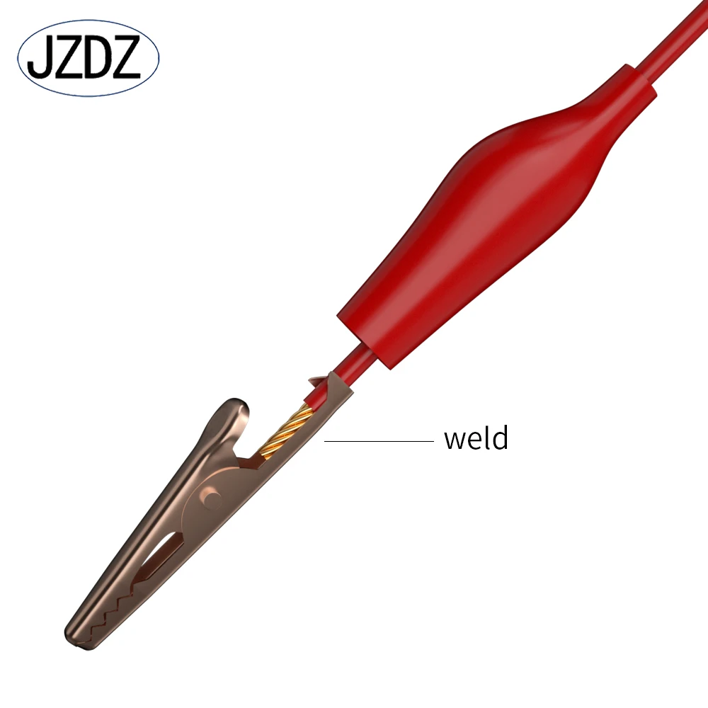 Мультиметровые испытательные выводы JZDZ 2 шт. провод для кабеля 100 см 4 мм вилка