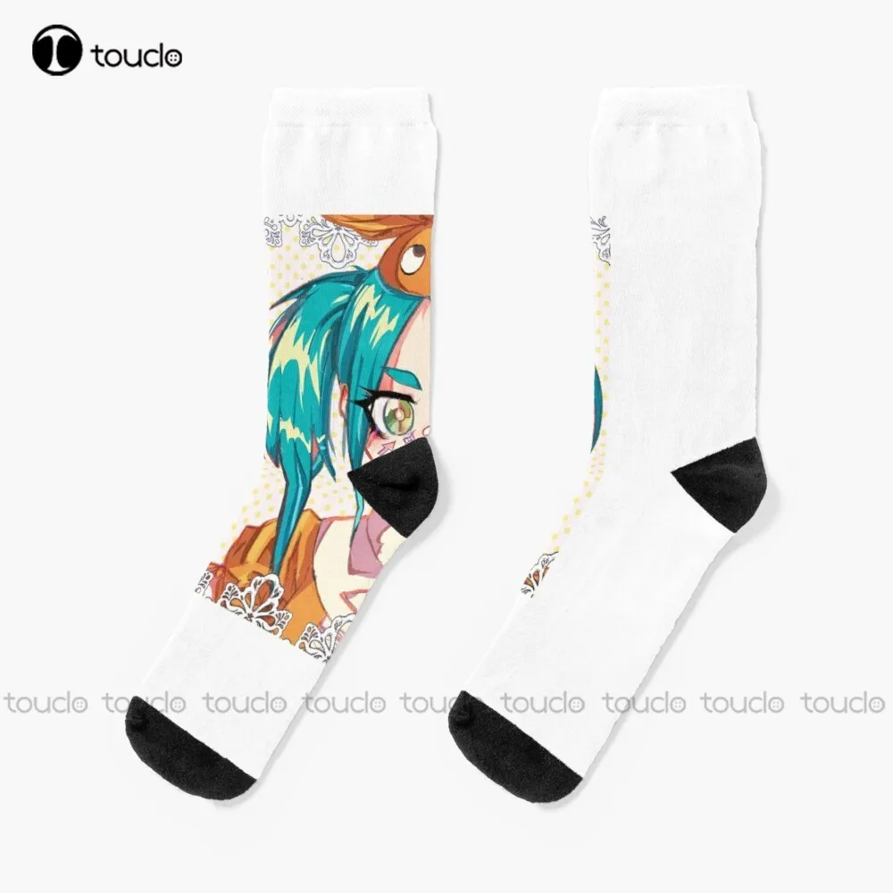 

Yotsugi Ononoki Socks Slouch Socks Personalized Custom Unisex Adult Teen Youth Socks 360° Digital Print Christmas Gift Gift
