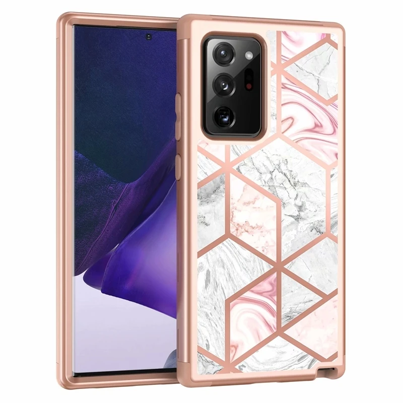

Case For Samsung Galaxy S21 Plus Note 20 Ultra 5G Flower PC Silicon Cover Note 10 9 8 S10 S9 Shockproof Case