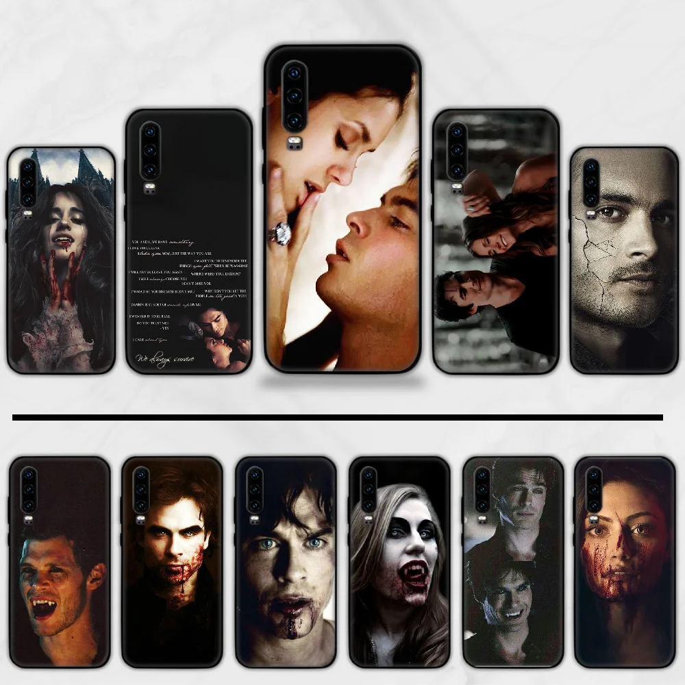 Чехол для телефона Vampire Diaries чехол Huawei P9 P10 P20 P30 Lite 2016 2017 2019 plus pro P smart|Чехлы-накладки|