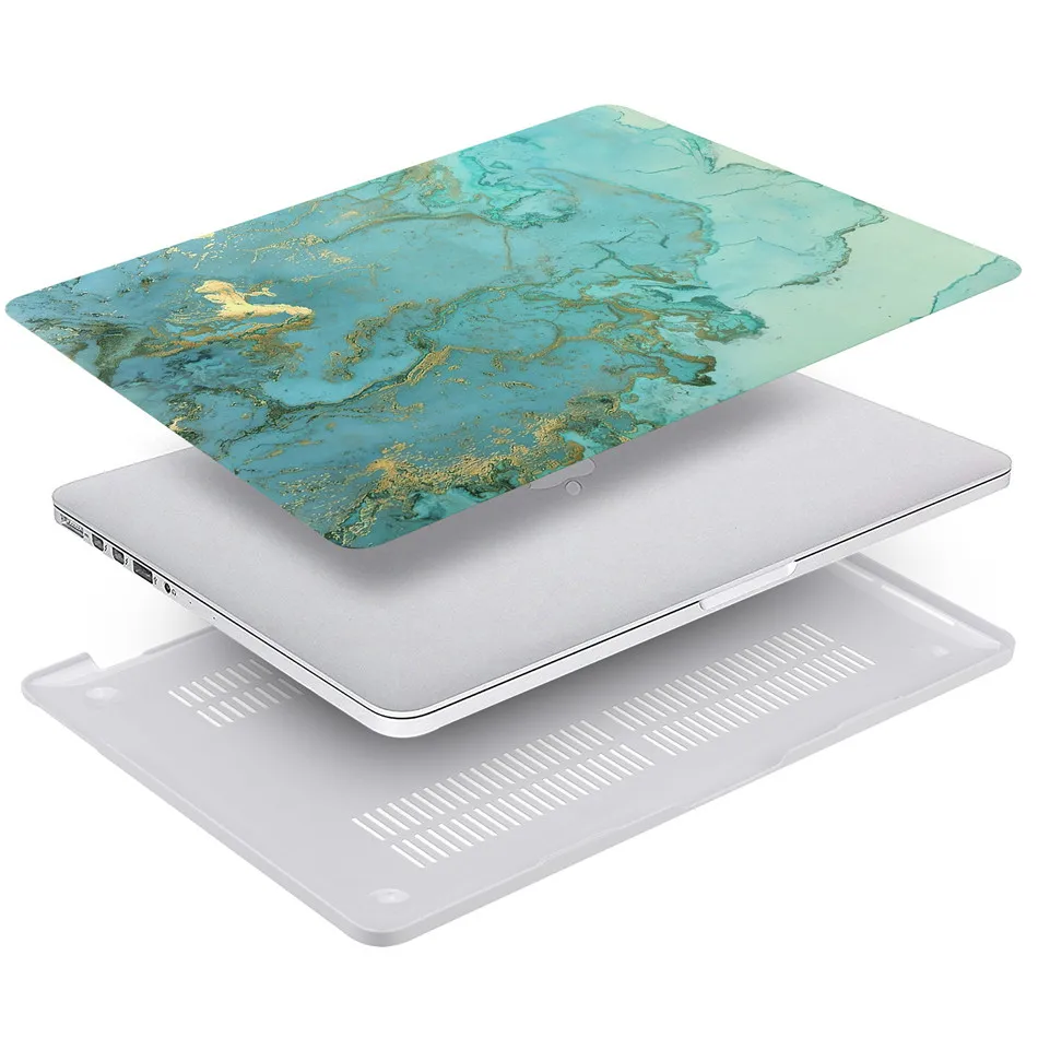 2019 Новый чехол для ноутбука Apple MacBook Air 13 A1369 A1466 мраморный Macbook Pro A1278 Ландшафтный