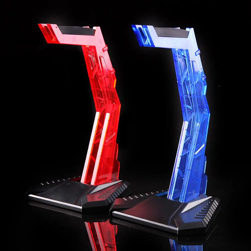 

Headphone bracket detachable transparent multifunctional indoor gaming headset display stand