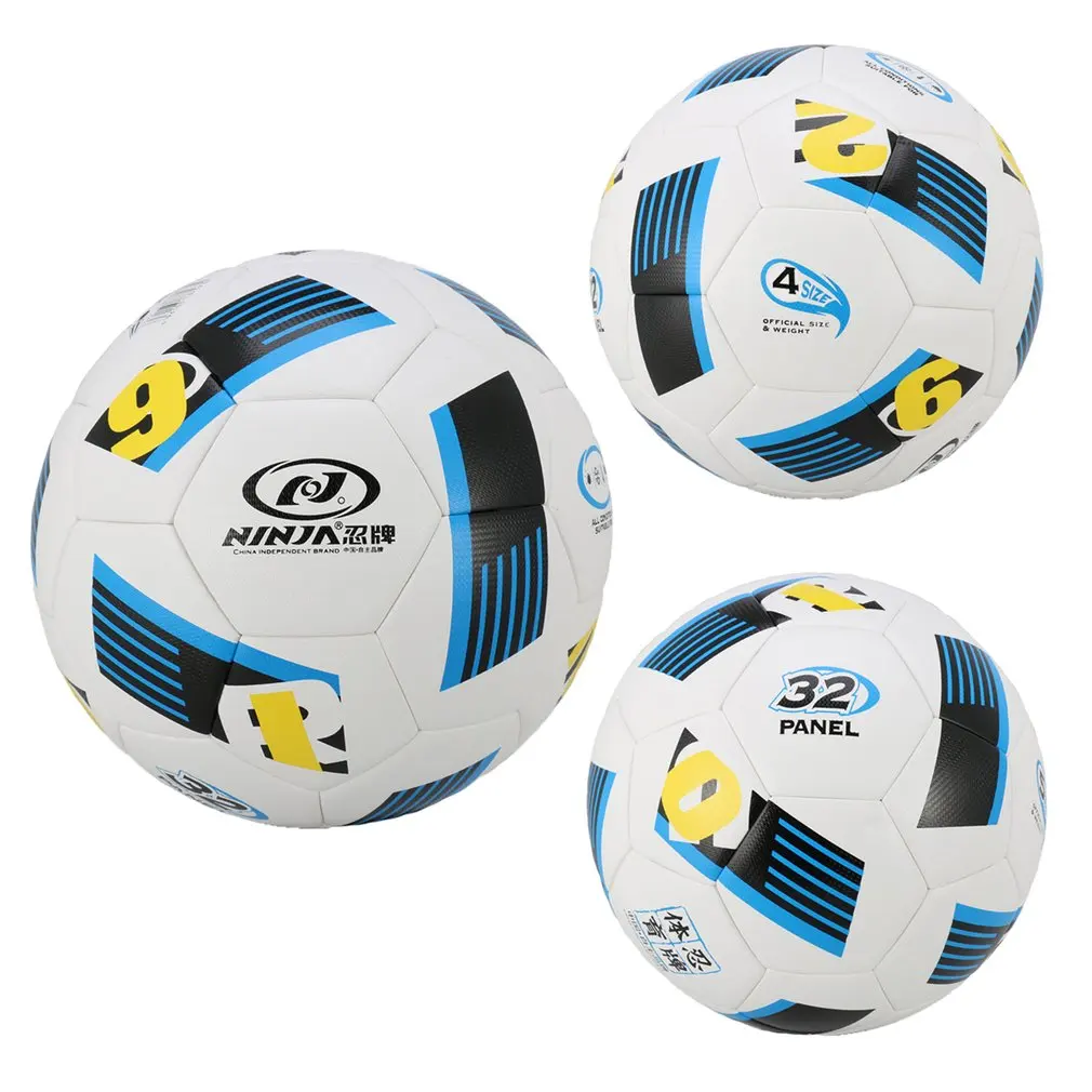 

PU Soccer Ball Official Size 4 Football Outdoor Match Training Balls Gifts for Match Training Competition