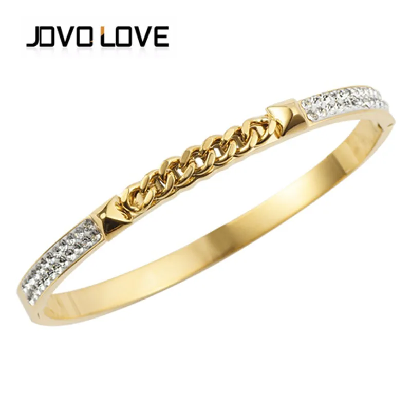 Модные браслеты из нержавеющей стали с кубическим цирконием класса ААА