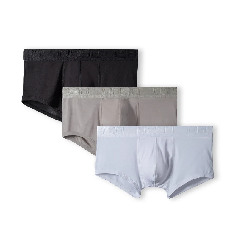 BS Cotton Boxer Shorts Men Comfortable Panties Set трусы мужские боксеры Gay Sexy Underwear Man 2020 Hot Styel 5Color |