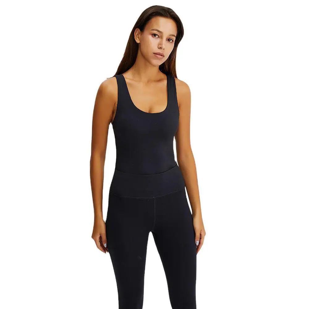 

Europe and the United States one-piece fitness yoga clothing suits female air tight thin and sexy beauty back jumpsuits