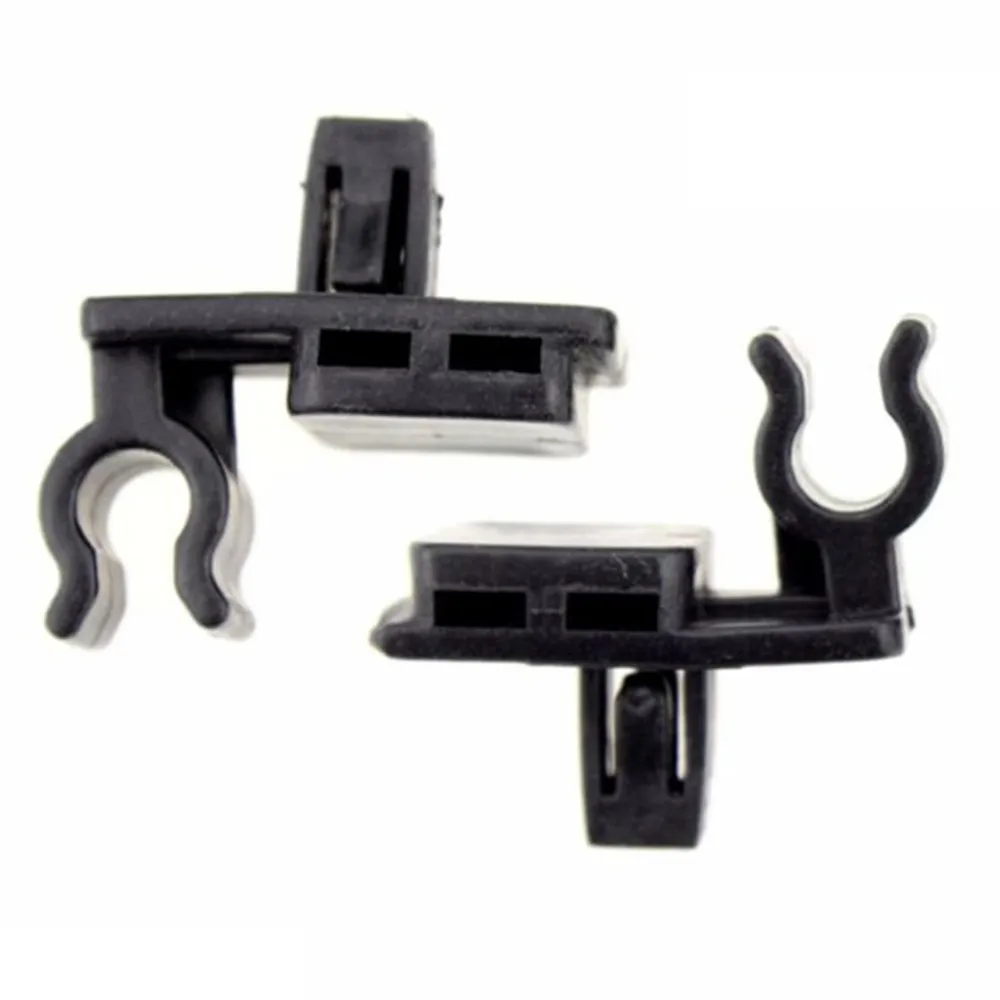 

2Pcs Car Fastener Support Clip Auto Hood Bonnet Prop Rod Clamp Holder Clips Bonnet Stay Clip nylon plastic retainer Universal