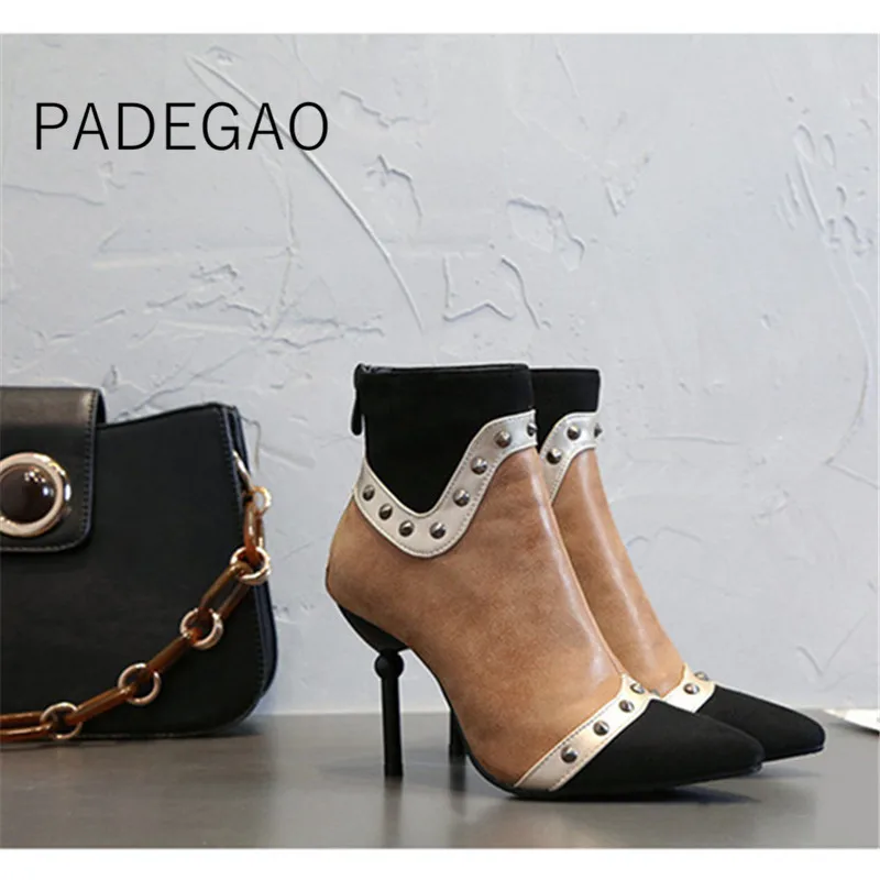 Женская зимняя обувь 2019 женские ботильоны корейские повседневные Винтажные ботинки роскошная женская с