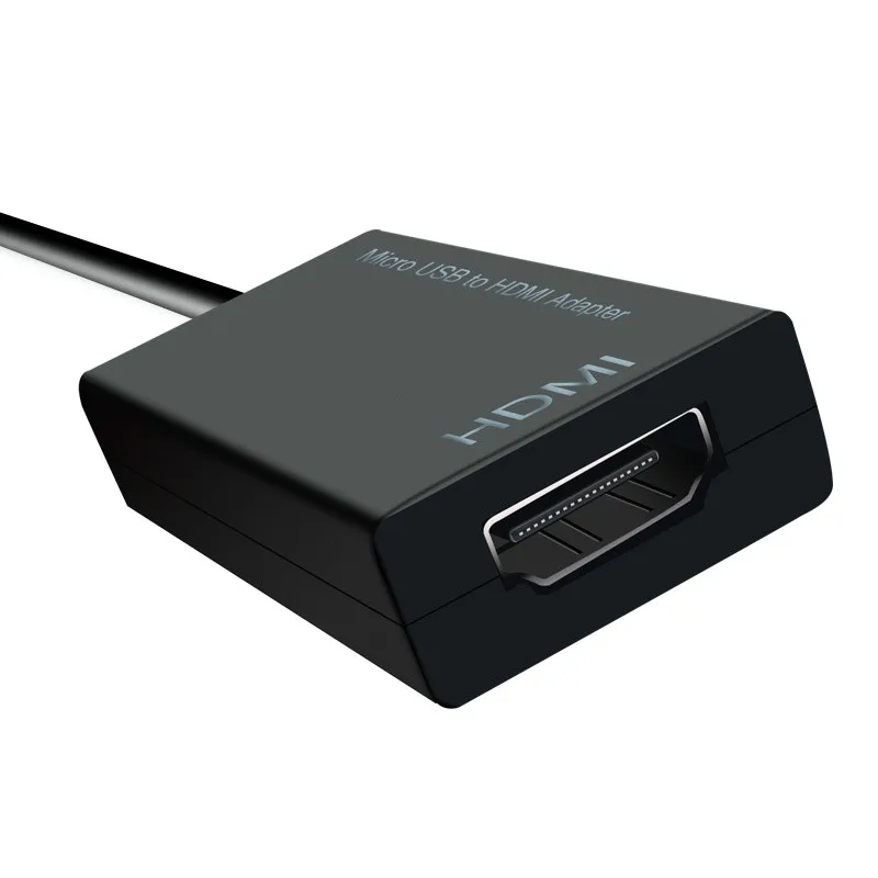 Micro USB мужчина к совместимому с HDMI переходник внутренней резьбой 1080P для телефонов