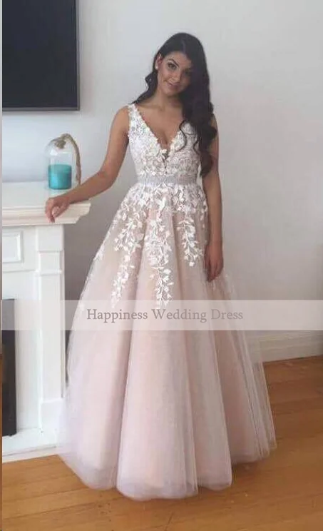 11335 свадебное платье цвета шампанского с аппликацией на заказ бисерный пояс