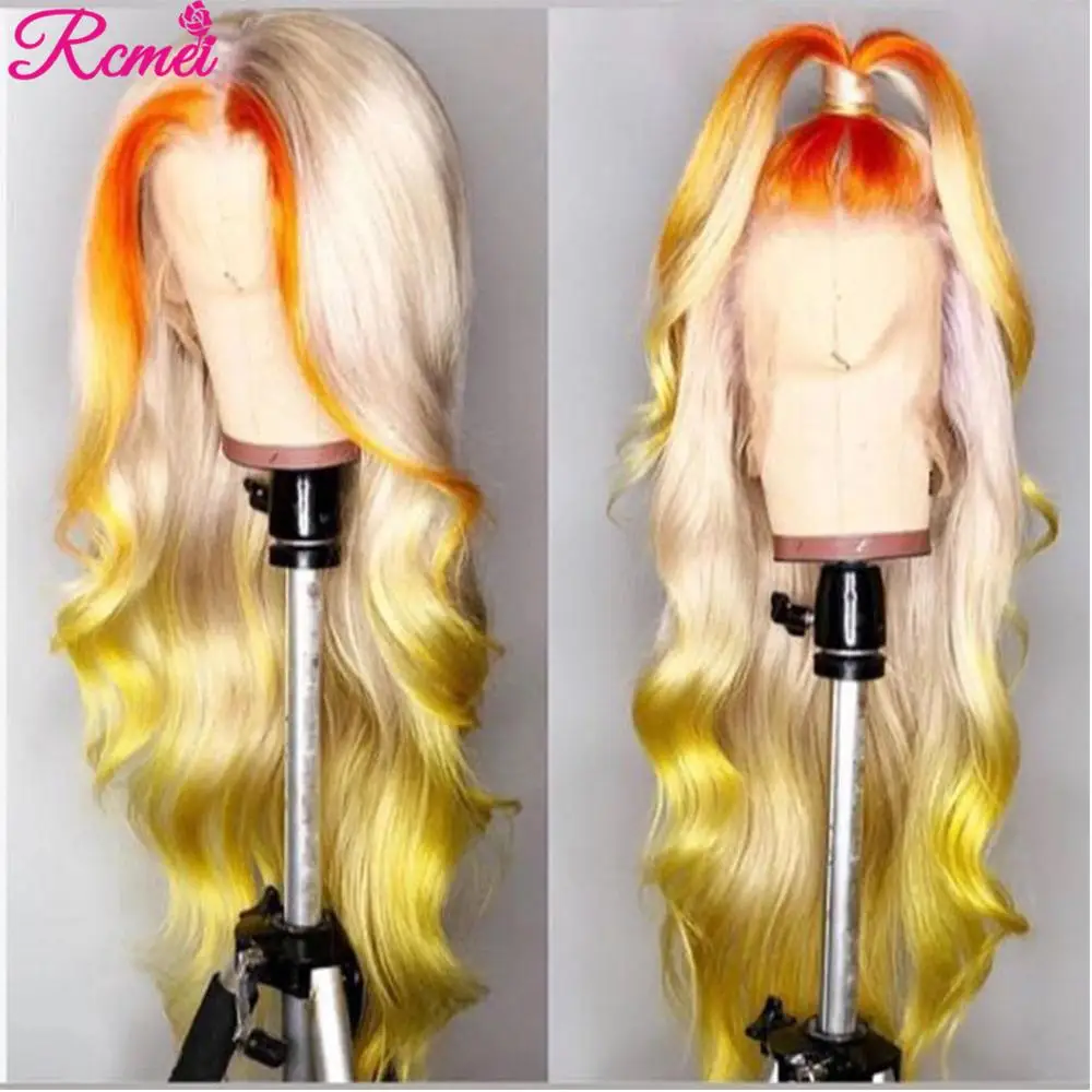 Парик 613 медово светлый на шнуровке спереди парики из человеческих волос