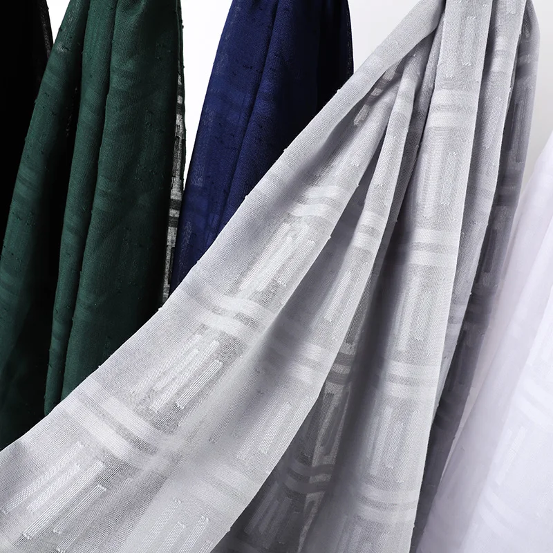 Роскошный шарф хлопковые длинные шали Женский клетчатый осенне зимняя повязка