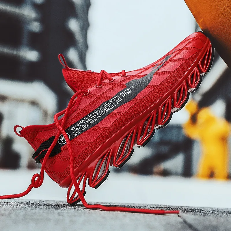 Новые стильные мужские кроссовки с клинком дышащая амортизирующая спортивная