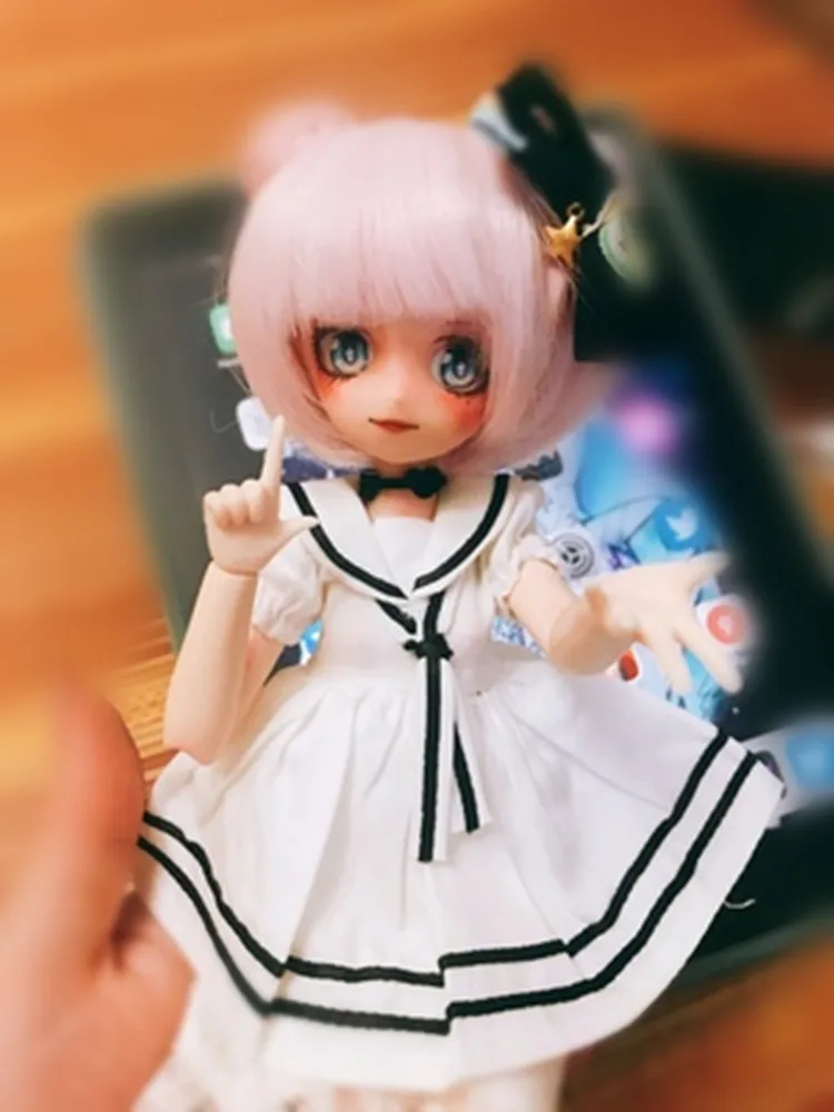 1/6 платье униформа для куклы Blyth наряд матросской (подходит BJD Azone Pullip Lati OB ICY)|Куклы|