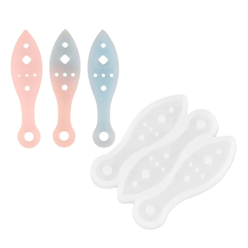 

Mini Token Fan Epoxy Resin Mold Keychain Pendant Casting Silicone Mould DIY Crafts Jewelry Casting Tools