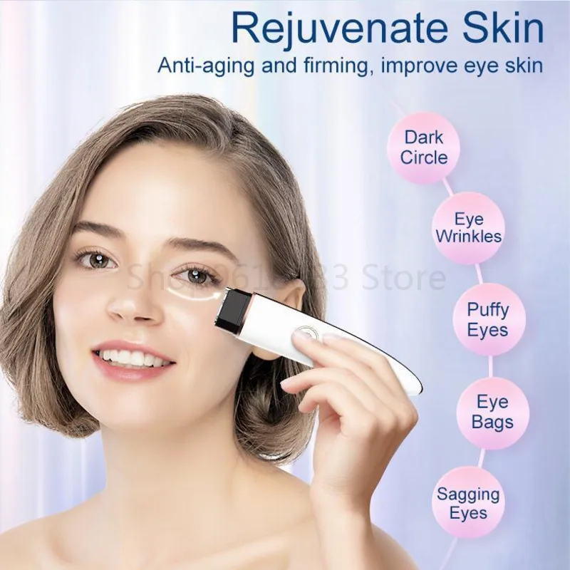 

RF Beauty Device RF Lifting EMS Eye Massager Skin Lifting Firming Dark Circle Eye Bag Remoal Face Firming Wrinkle Removal