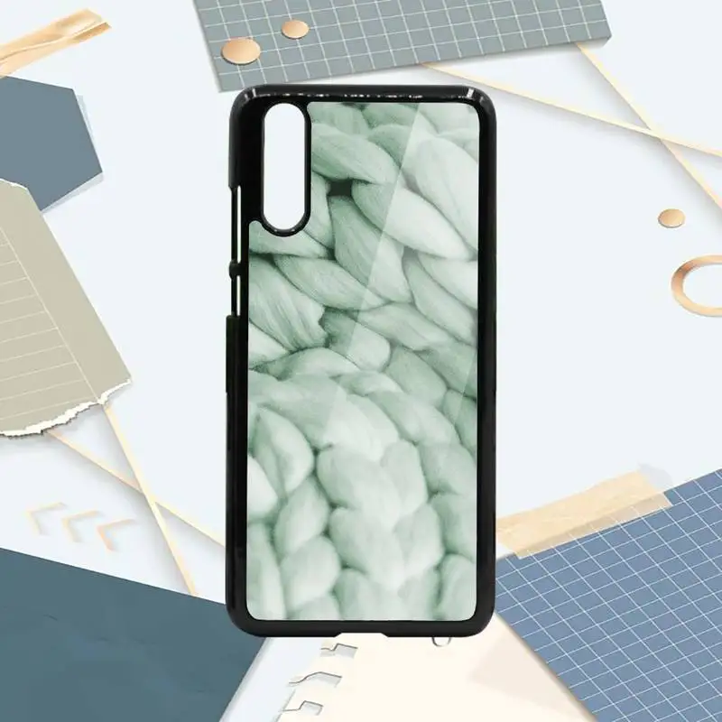 

Winter warm sweater pattern Phone Case PC For Samsung galaxy S note 8 9 20 10 e lite2019 plus pro ultra