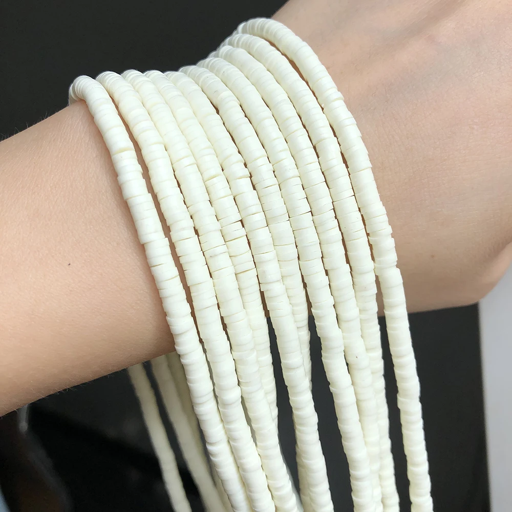 Бусины из винила в африканском стиле для мужчин и женщин ожерелье мягкой глины с