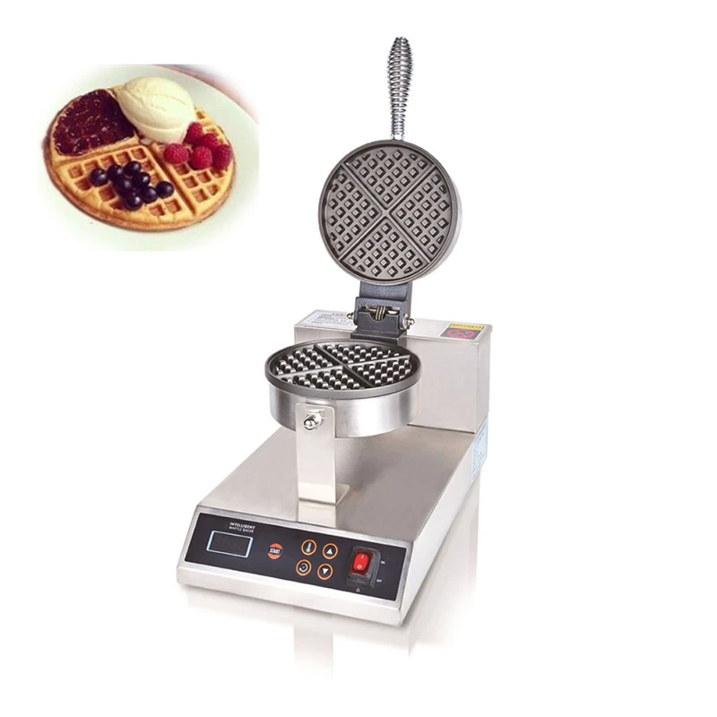 Электрический 220v умный сенсорный экран кнопка не флип для булочек вафель Бейкер